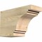 Ekena Millwork Pescadero Rough Sawn Rafter Tail, Douglas Fir, 6"W x 10"H x 16"L RFT06X10X16PEC00RDF - alternate 1